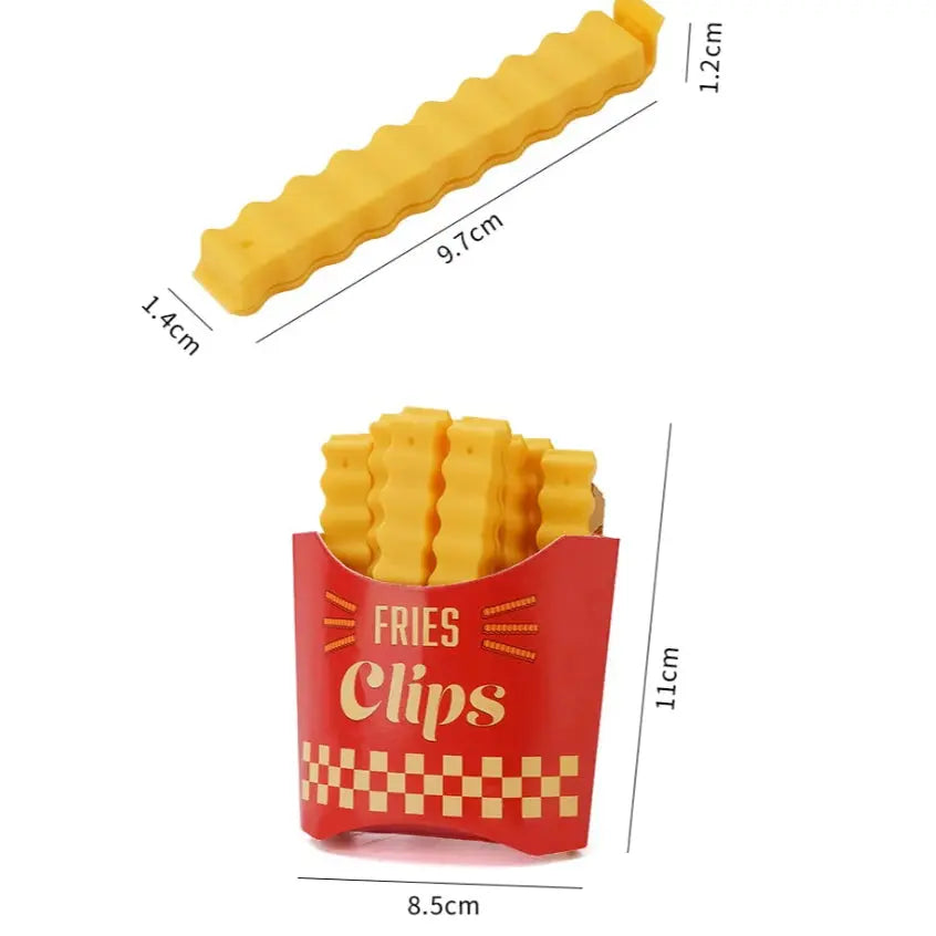 12 pregadores Seladoras Batatas Fritas À Prova De Umidade 12 Clipes De Vedação De Conservação Fresca Ímã AgoraFacilita