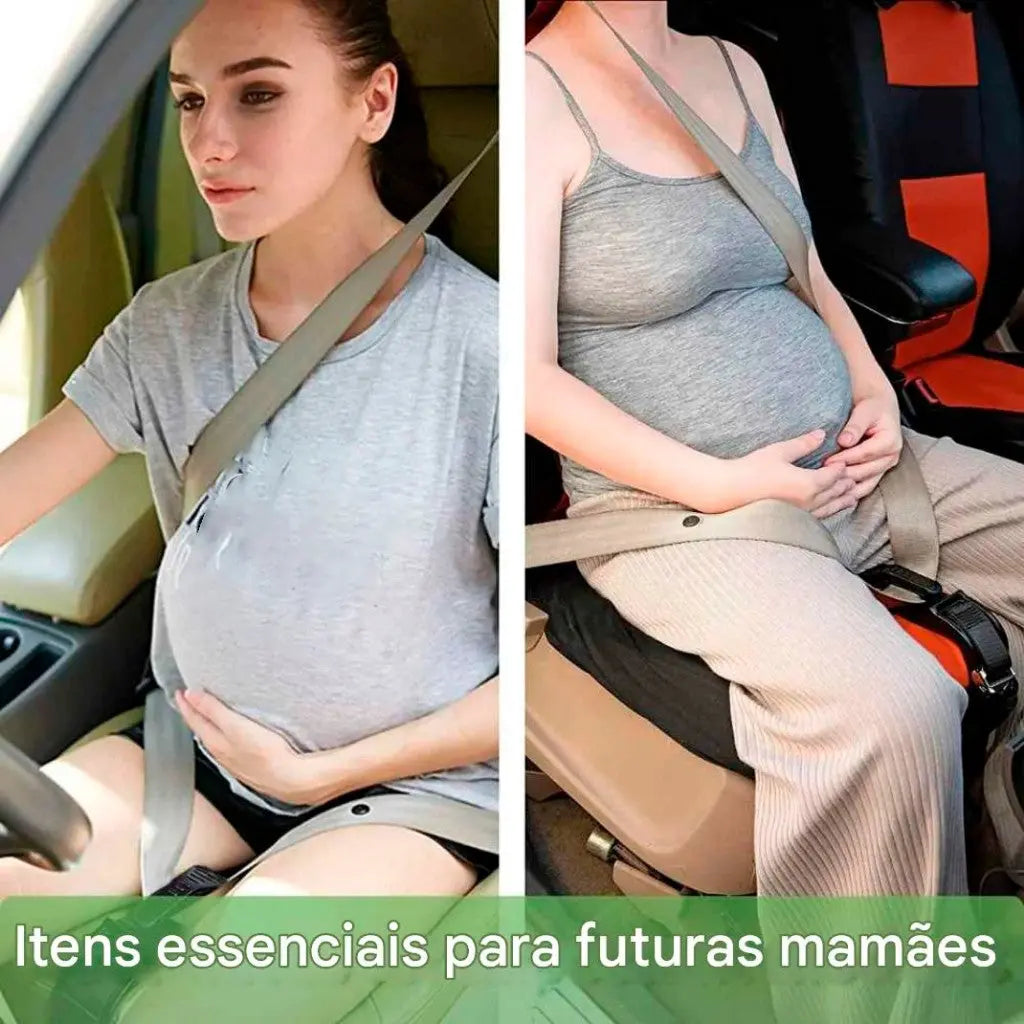 Adaptador de Cinto para Gestante com Ajuste de Alívio AgoraFacilita