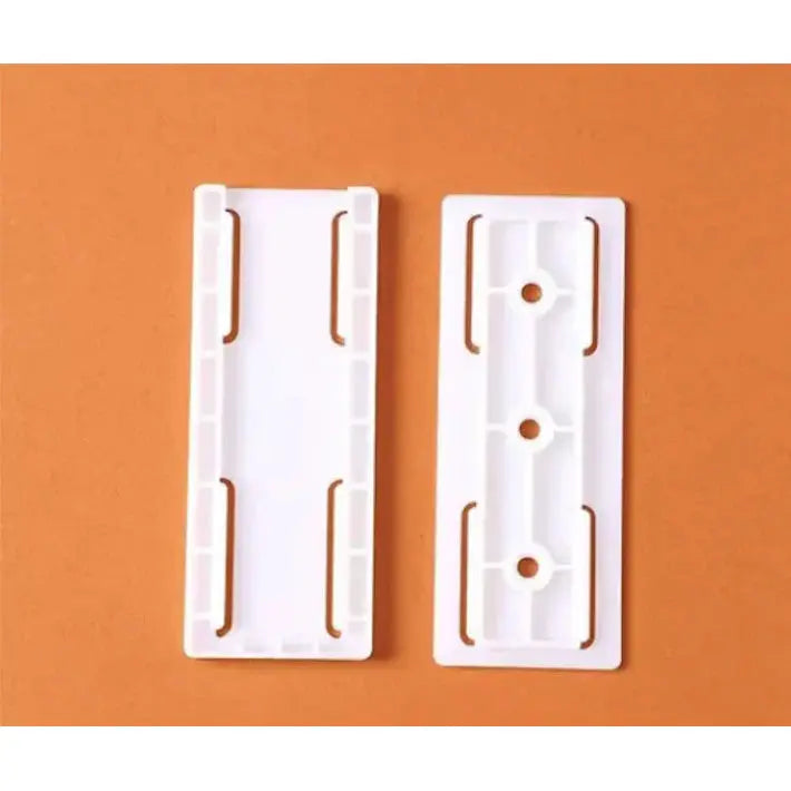 Adesivo Plug Suporte p/ Extensão Soquetes Fixar Filtro de Linha e Objetos Diversos/Household Auto-Adesivo Plugue Fixer Broca Livre Suporte Inteligente Adesivo Dupla Face Universal para Roteadores e Modem AgoraFacilita