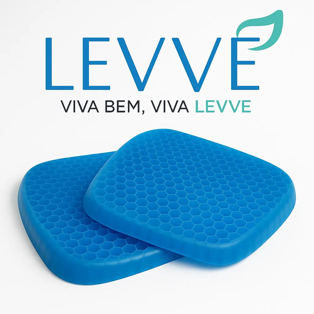 🛋️ Almofada Alivius – Levve - Chega de sofrer com dores ao sentar! BRINDE EXCLUSIVO shopee