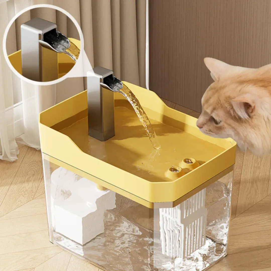 Bebedouro com Fonte Automática para Gatos AgoraFacilita