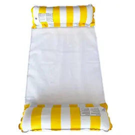 Bóia Flutuante com Rede para Piscina 120x80cm – Colchão Inflável Confortável para Relaxar no Verão AgoraFacilita