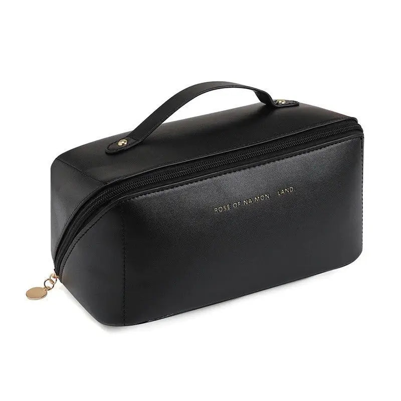 Bolsa Necessaire Organizador de Maquiagem Espaçosa Portátil Ideal para Viagem e Uso Diário AgoraFacilita