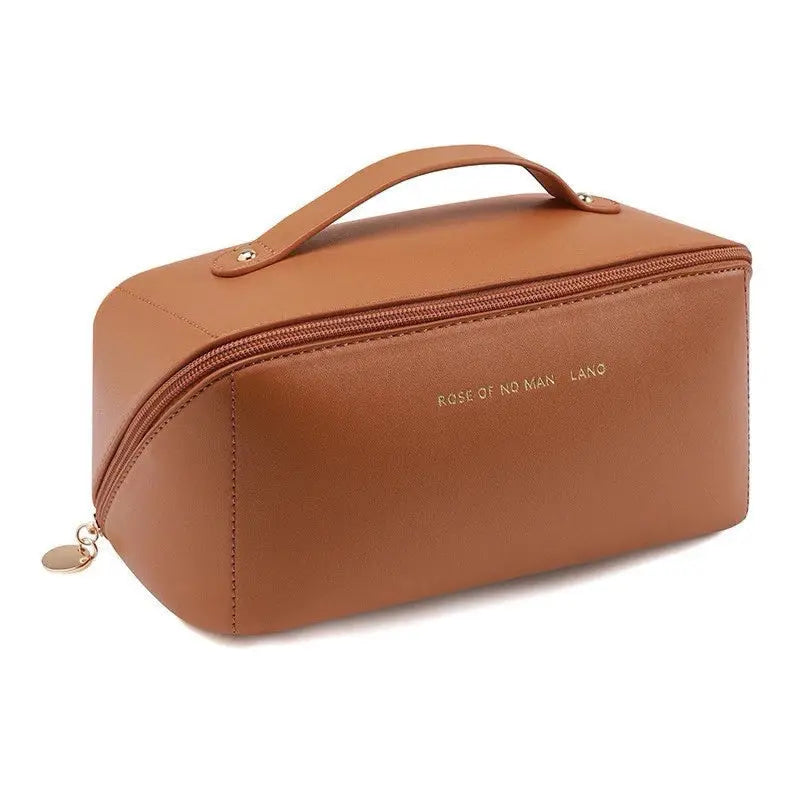 Bolsa Necessaire Organizador de Maquiagem Espaçosa Portátil Ideal para Viagem e Uso Diário AgoraFacilita