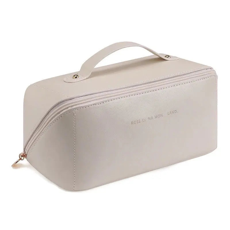 Bolsa Necessaire Organizador de Maquiagem Espaçosa Portátil Ideal para Viagem e Uso Diário AgoraFacilita