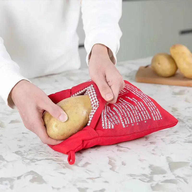 Bolsa/Saco De Microondas Reutilizavel Para Assar Batata 25X19Cm AgoraFacilita