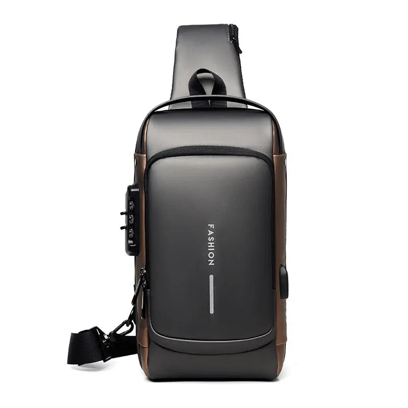 Bolsa de Ombro Antifurto com Carregamento USB Produtgy