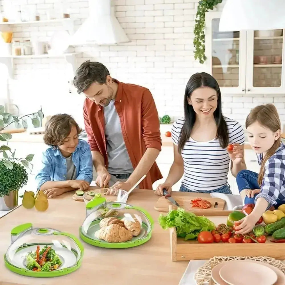 🌟 CLEARCOVER – A tampa que mantém suas refeições suculentas 🍲 e seu micro-ondas sempre limpo 🧼! PECHINCHA CHIC