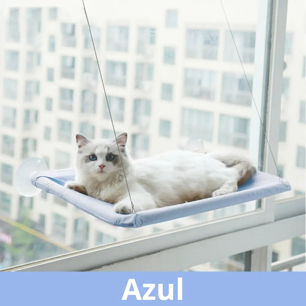 Cama de Janela Suspensa para Gatos Mimers
