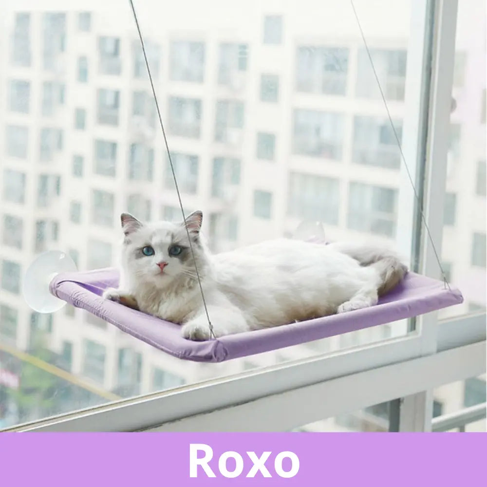 Cama de Janela Suspensa para Gatos Mimers