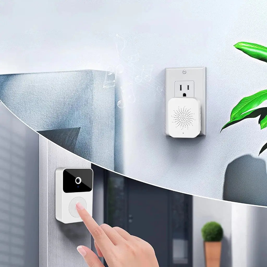 Campainha com Câmera Wi-Fi HD – Vídeo Porteiro Sem Fio Smart Home Recarregável Produtgy
