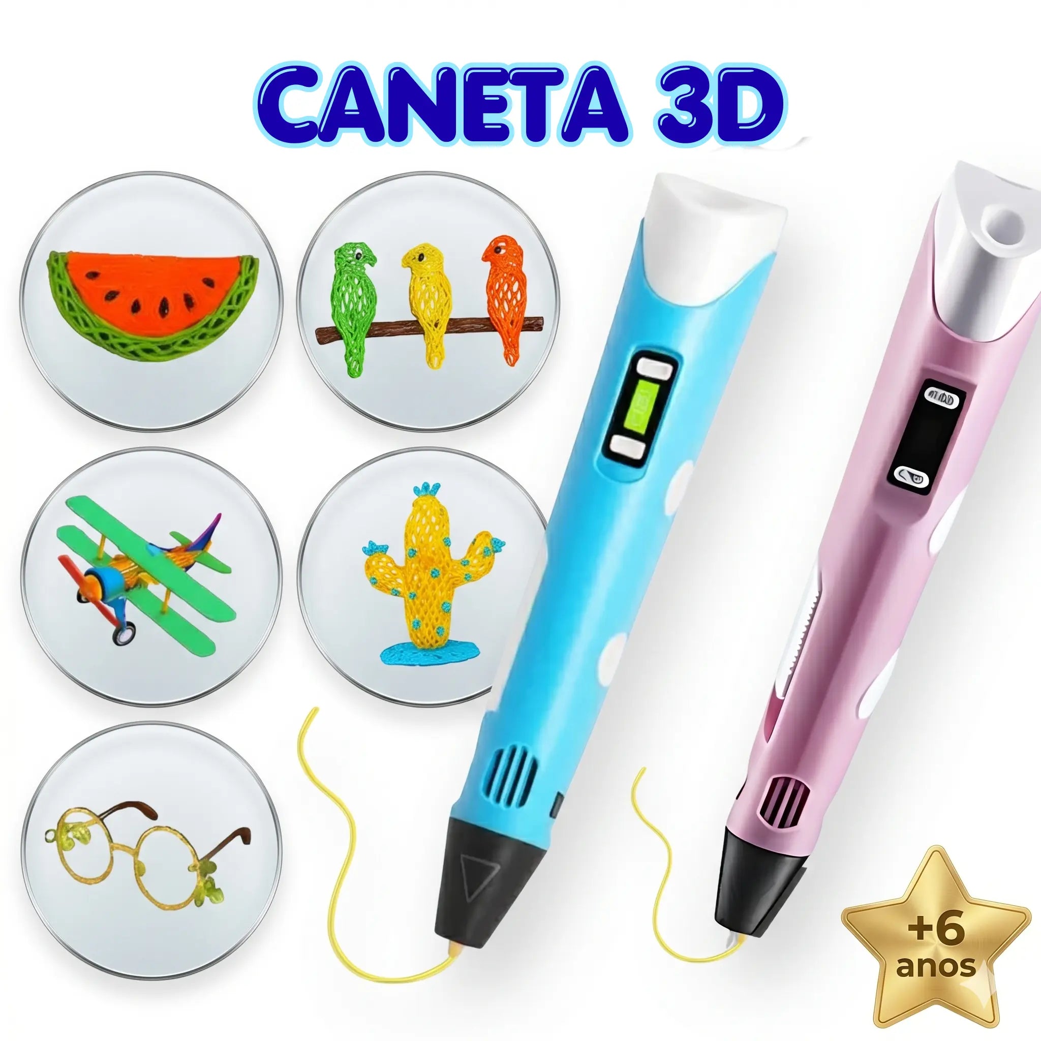 Caneta Mágica de Impressão 3D AgoraFacilita