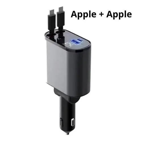 Charger Pro - Carregador 4 em 1 Automotivo 5x mais rápido AgoraFacilita