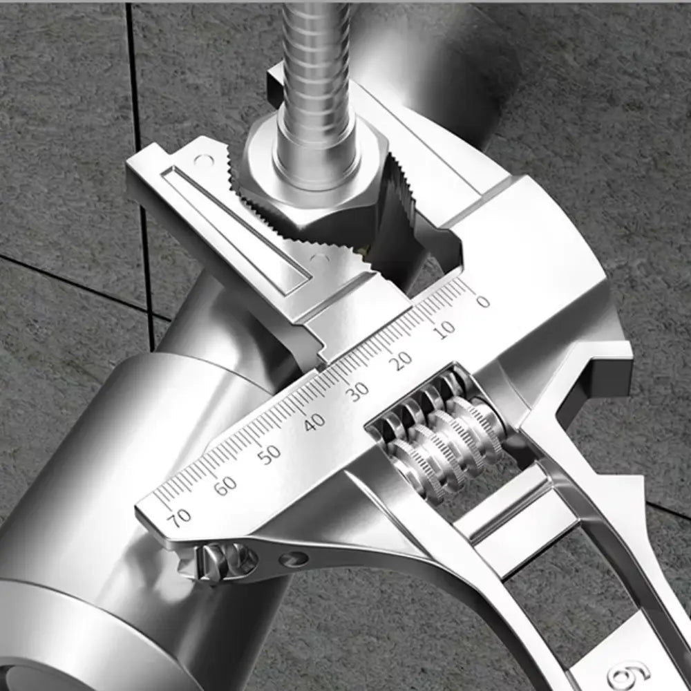 Chave Ajustável Universal de Grande Abertura 6–68mm – Multiuso para Reparos Domésticos e Tubos Produtgy