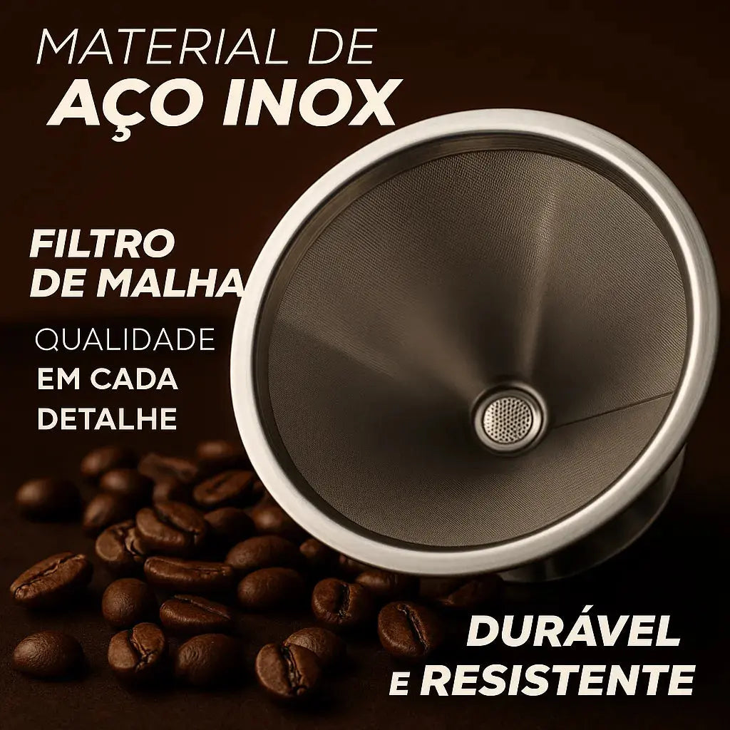 Coador com Filtro de Café Reutilizável - CoFilter My Store