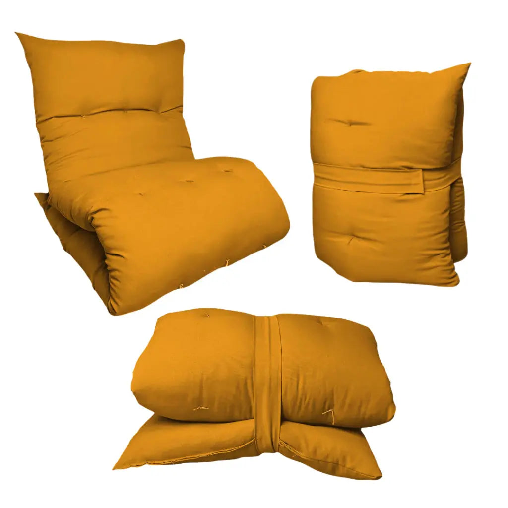 Colchonete Futon 170X60 CM Solteiro Dobrável Decorativo acampamento Almofada sofá AgoraFacilita