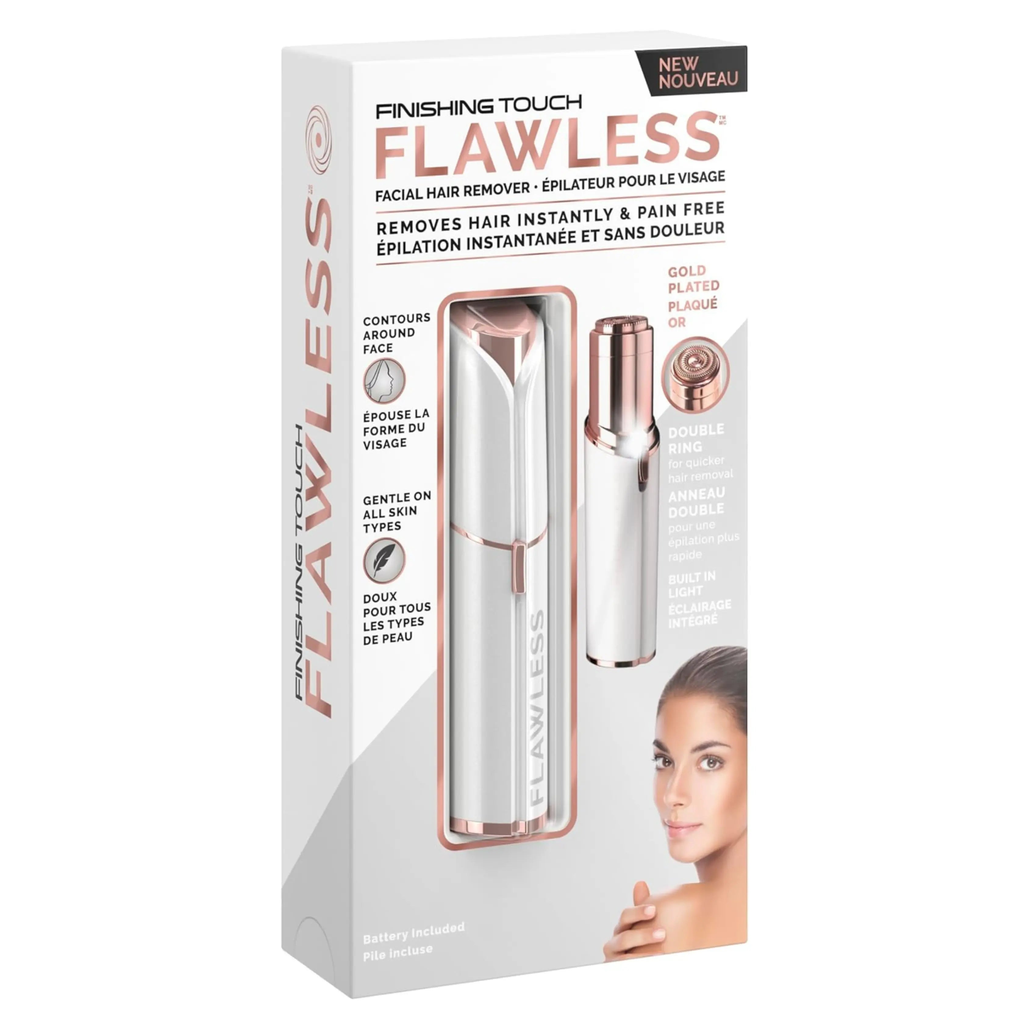 Depilador Facial - Finishing Touch Stiletto Life