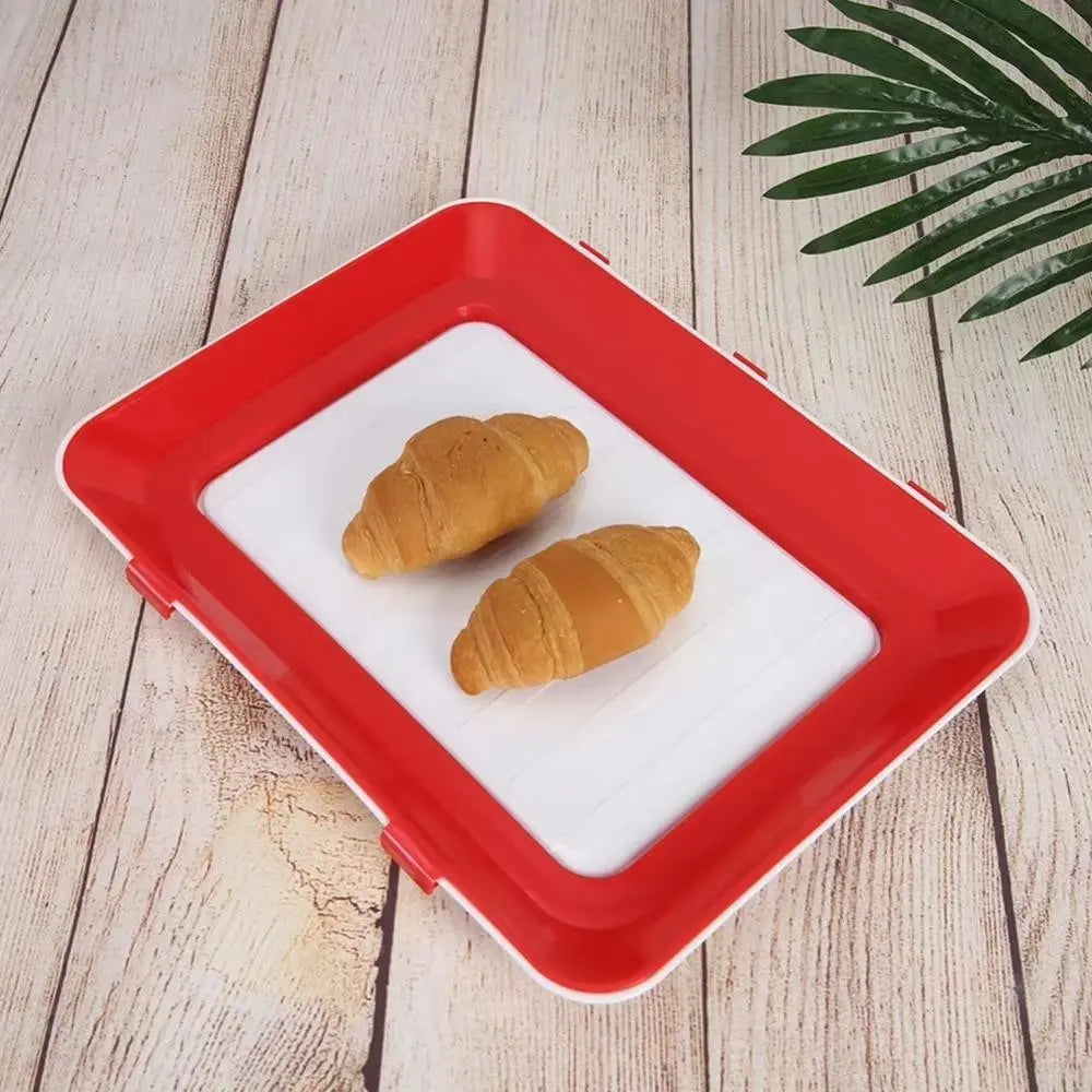 EcoFresh - Bandeja para Conservar Alimentos Reutilizável - Entrega Grátis Tia Malu