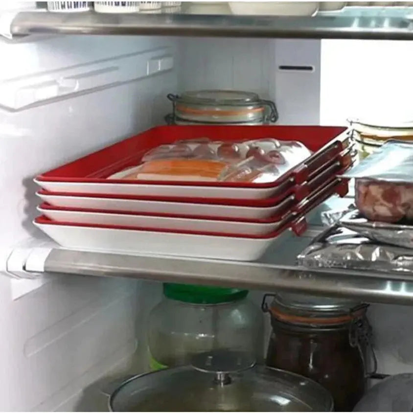 EcoFresh - Bandeja para Conservar Alimentos Reutilizável - Entrega Grátis Tia Malu