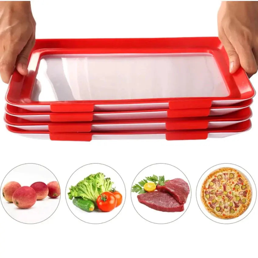 EcoFresh - Bandeja para Conservar Alimentos Reutilizável - Entrega Grátis Tia Malu