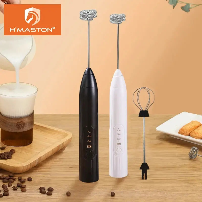 Electro Nest Misturador Bebidas Ovos Mini Mixer Fuê Portátil Elétrico Recarregável FR02 AgoraFacilita