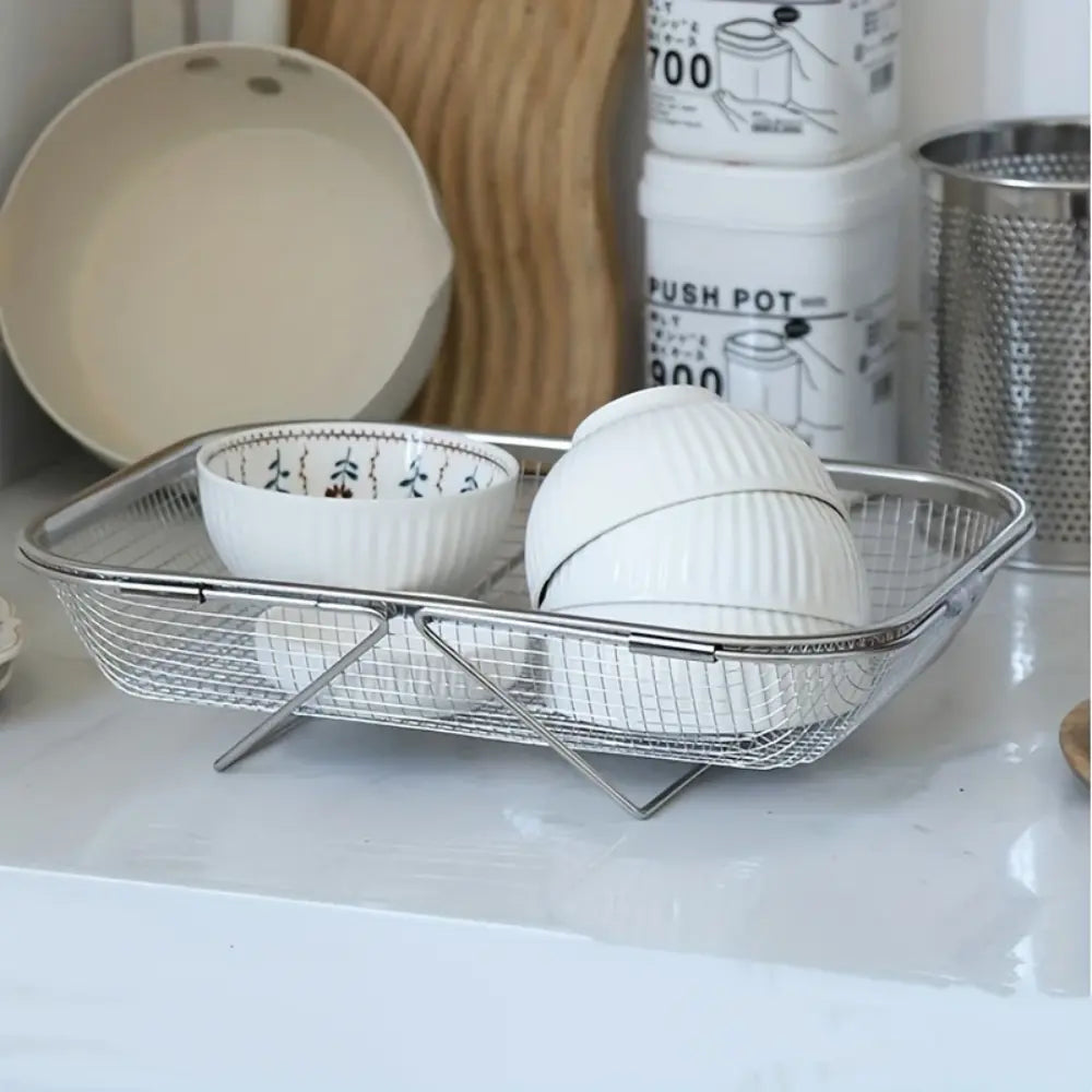 Escorredor Flex Aço Inox - Tida (DESCONTO PROMOCIONAL) Decoratida