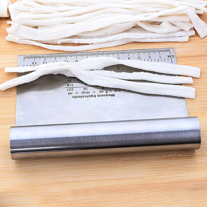 Espátula Em Inox Prática Raspador De Massa Com Cabo Tubular 15cm AgoraFacilita