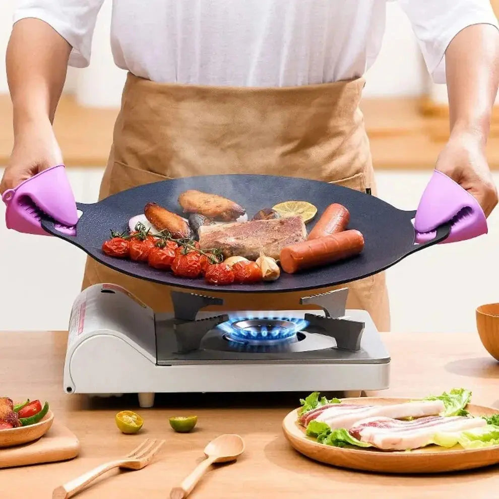 Grilux - Panela Coreana Revestimento Antiaderente Premium - Entrega Grátis Tia Malu