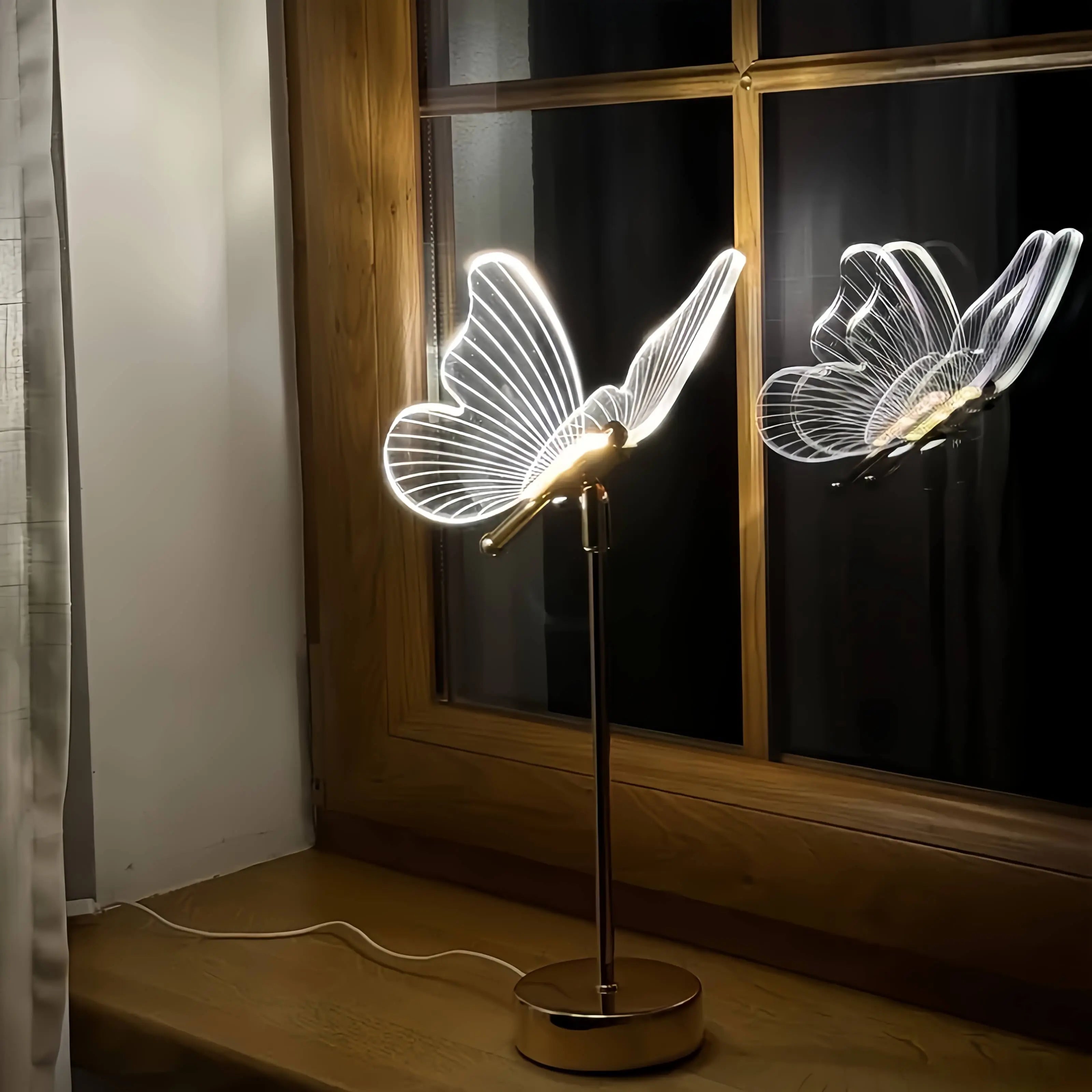 Luminária de Mesa Borboleta Encanto AgoraFacilita