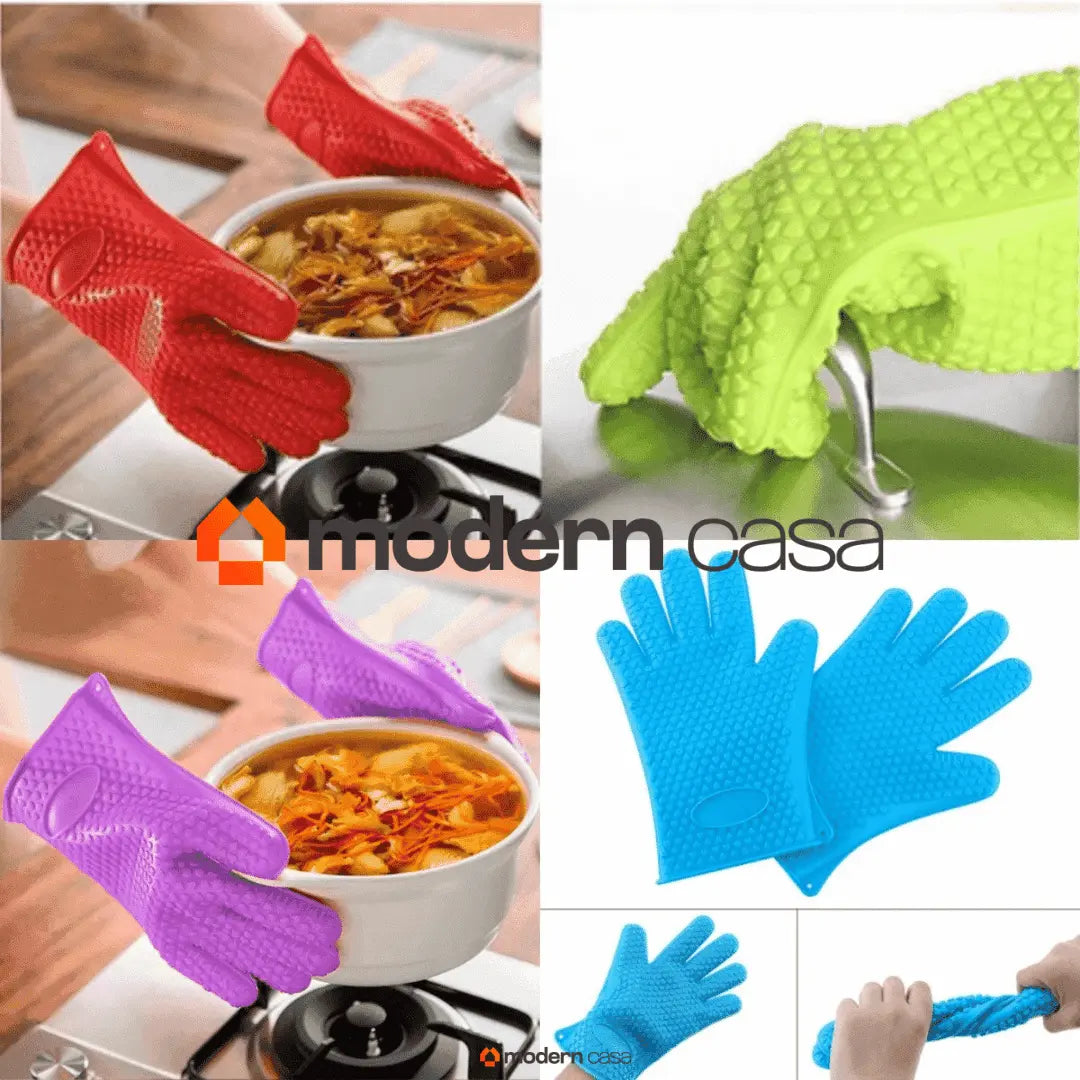 Luva de Silicone para Alta Temperatura Modern Casa
