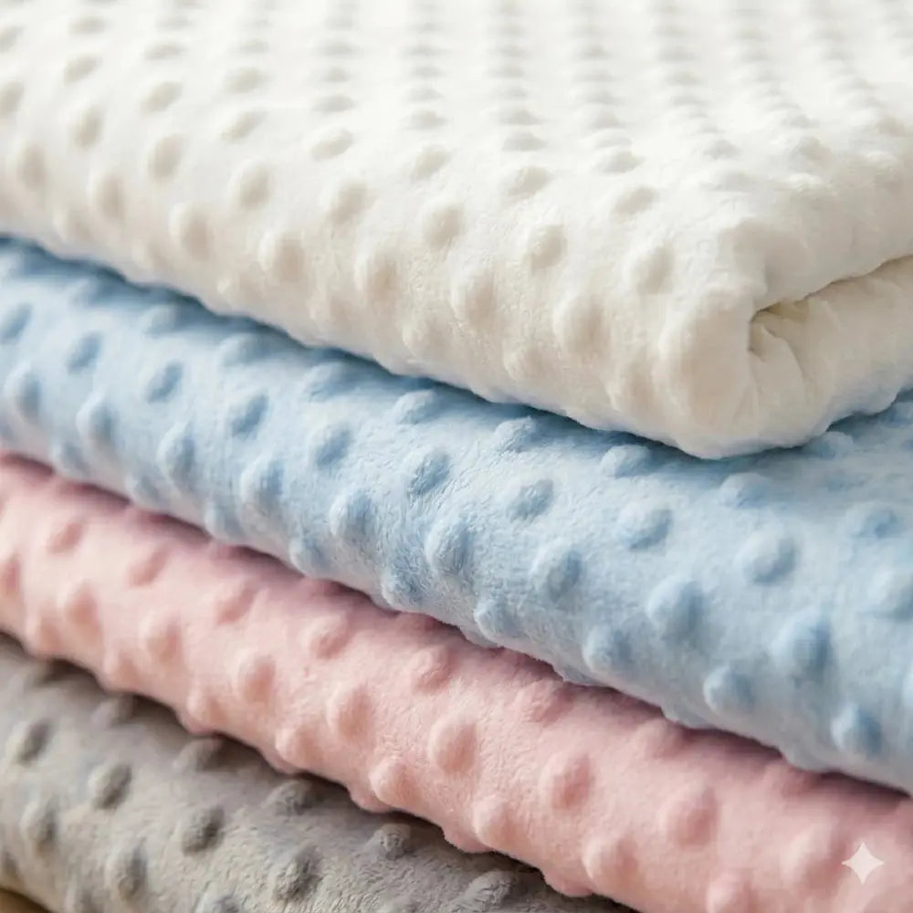 Manta Pipoquinha Para Bebê 1m x 0,80cm - Super Macia e Antialérgica AgoraFacilita