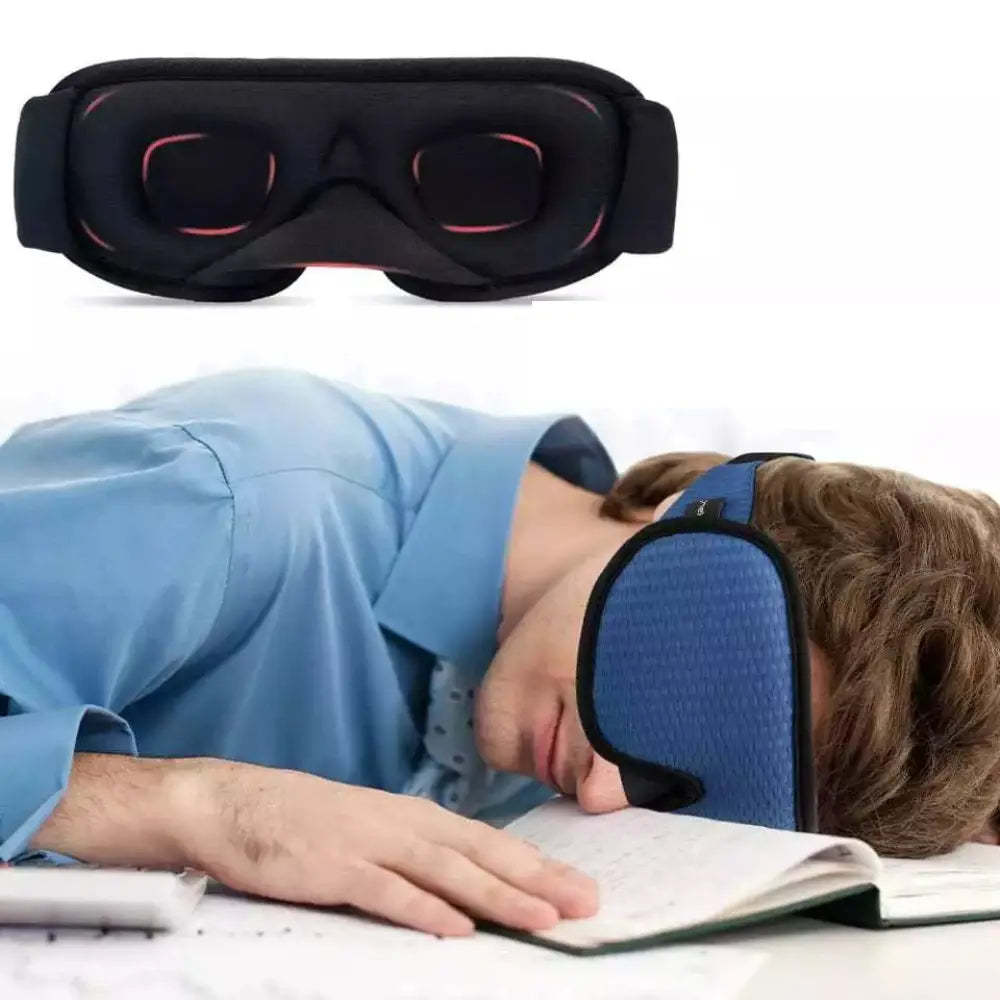 Máscara de Dormir Anatômica 3D com Espuma Zero Pressão Produtgy