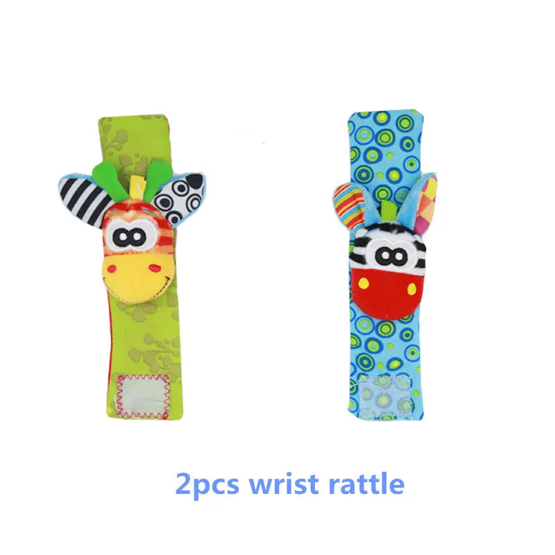 Meias ou Pulseiras Chocalho - Perfeito para Bebês dino brinquedos