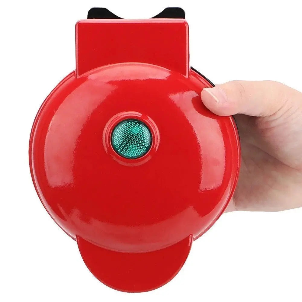 Mini Máquina de Donuts Elétrica 3 Furos - Cozimento Rápido 110V AgoraFacilita
