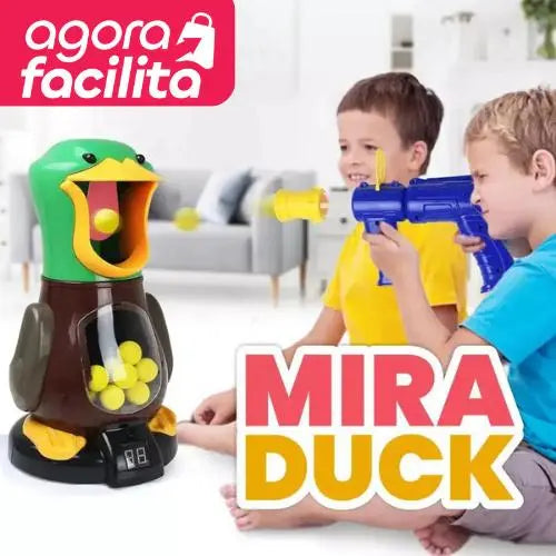 Mira Duck - Brinquedo Infantil de Tiro ao Alvo AgoraFacilita
