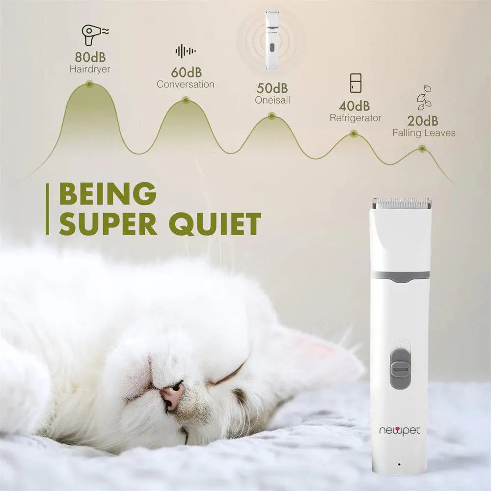Newpet 4 em 1 Máquina De Tosa Elétrico Profissional Pet Cachorro Gato -Bivolt. AgoraFacilita