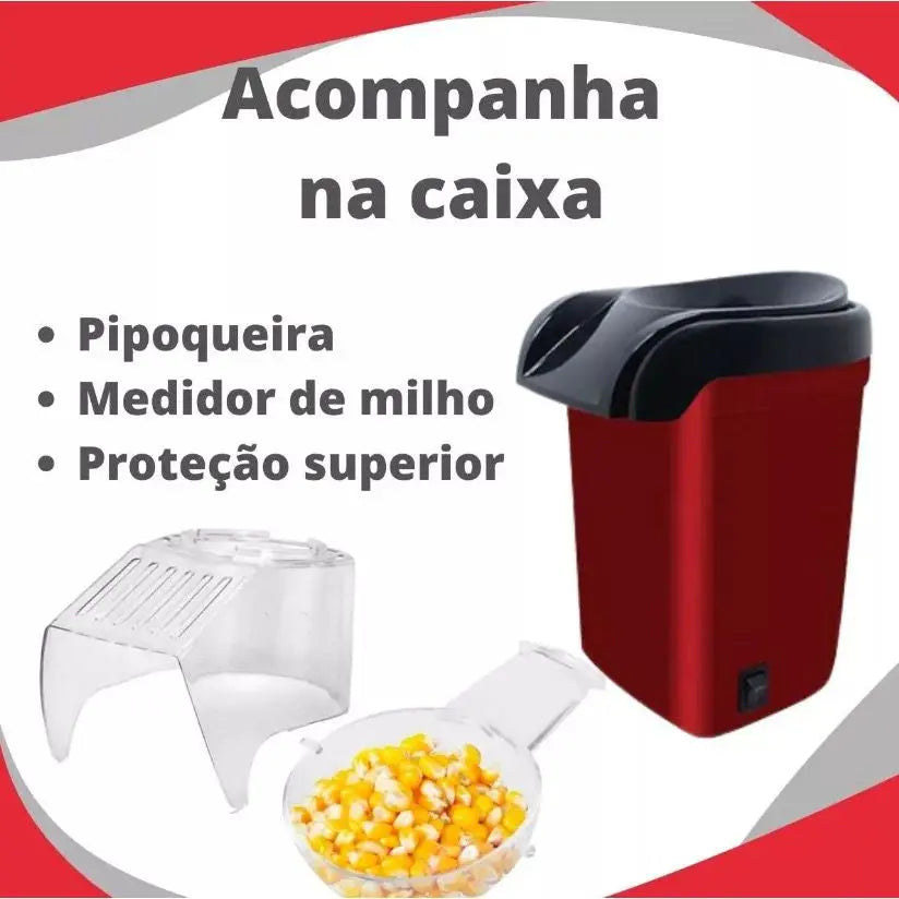 Pipoqueira Elétrica Easy Corn Agora Facilita