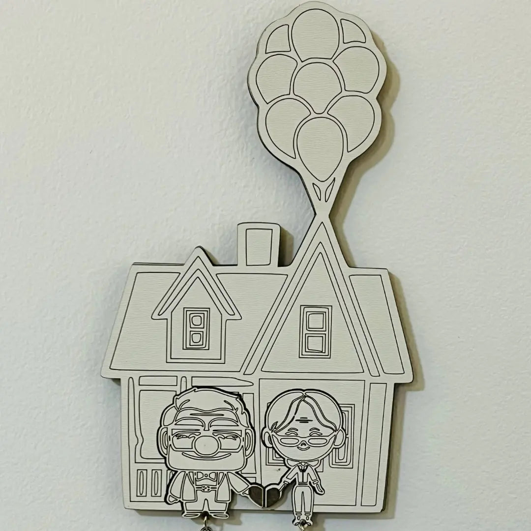 Porta Chaveiros Up: Altas Aventuras AgoraFacilita