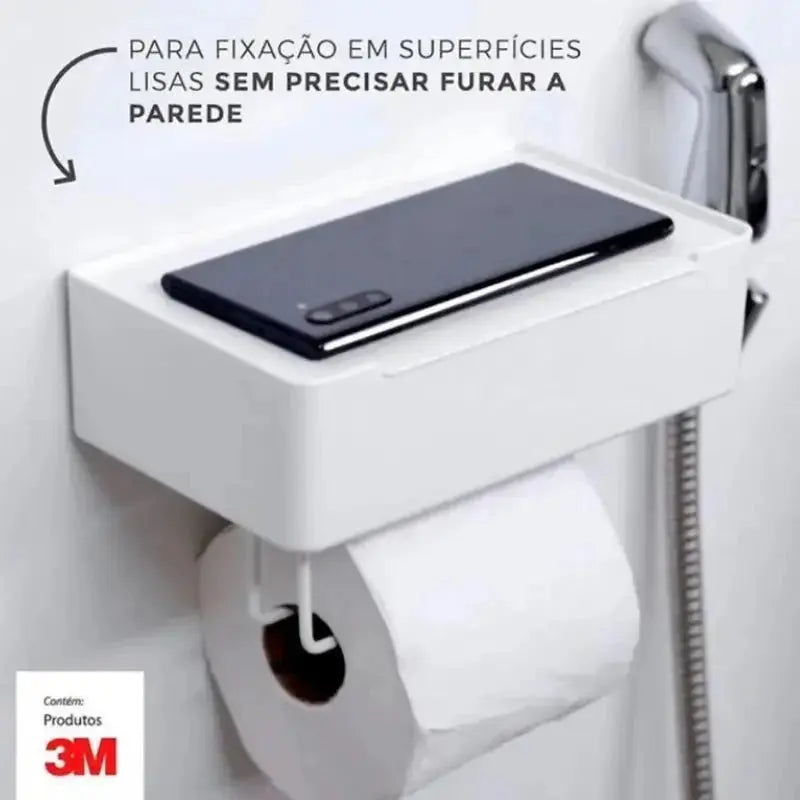 Porta papel Higiênico e Lenço Umedecido Casas Gael