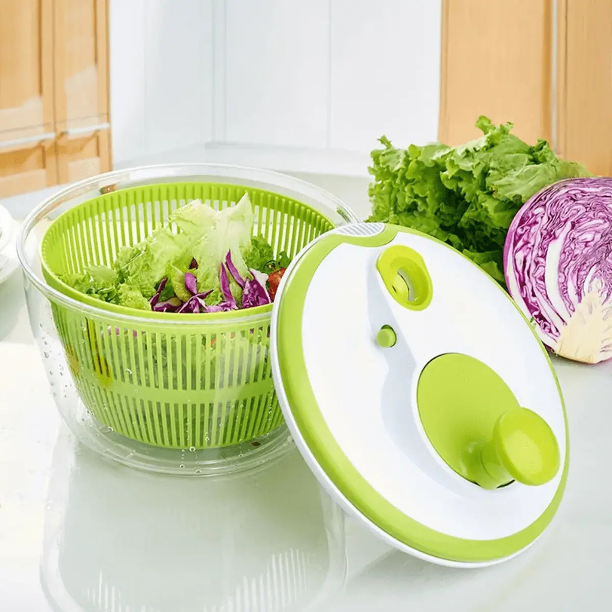 PraticClean - Lavadora e Secadora de Frutas e Hortaliças Manual - Entrega Grátis Tia Malu