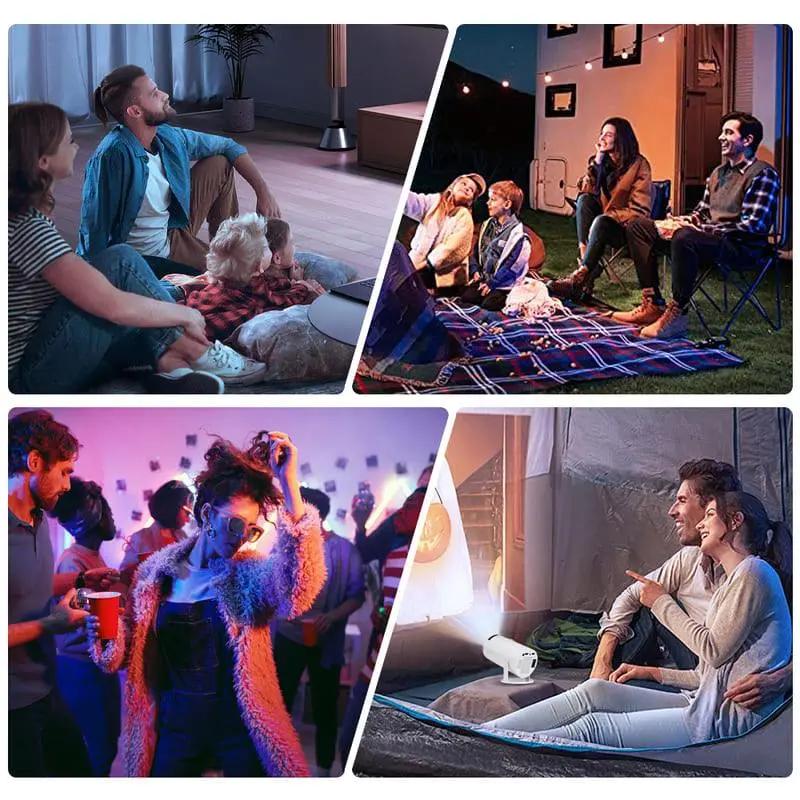 Projetor Smart Home Cinema 4K Buzz | Android com WIFI - Envio Imediato Buzz Loja