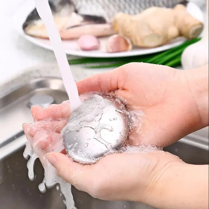 Sabonete de Aço Inox - Removedor de Odores (Compre 1, Leve 2) AgoraFacilita