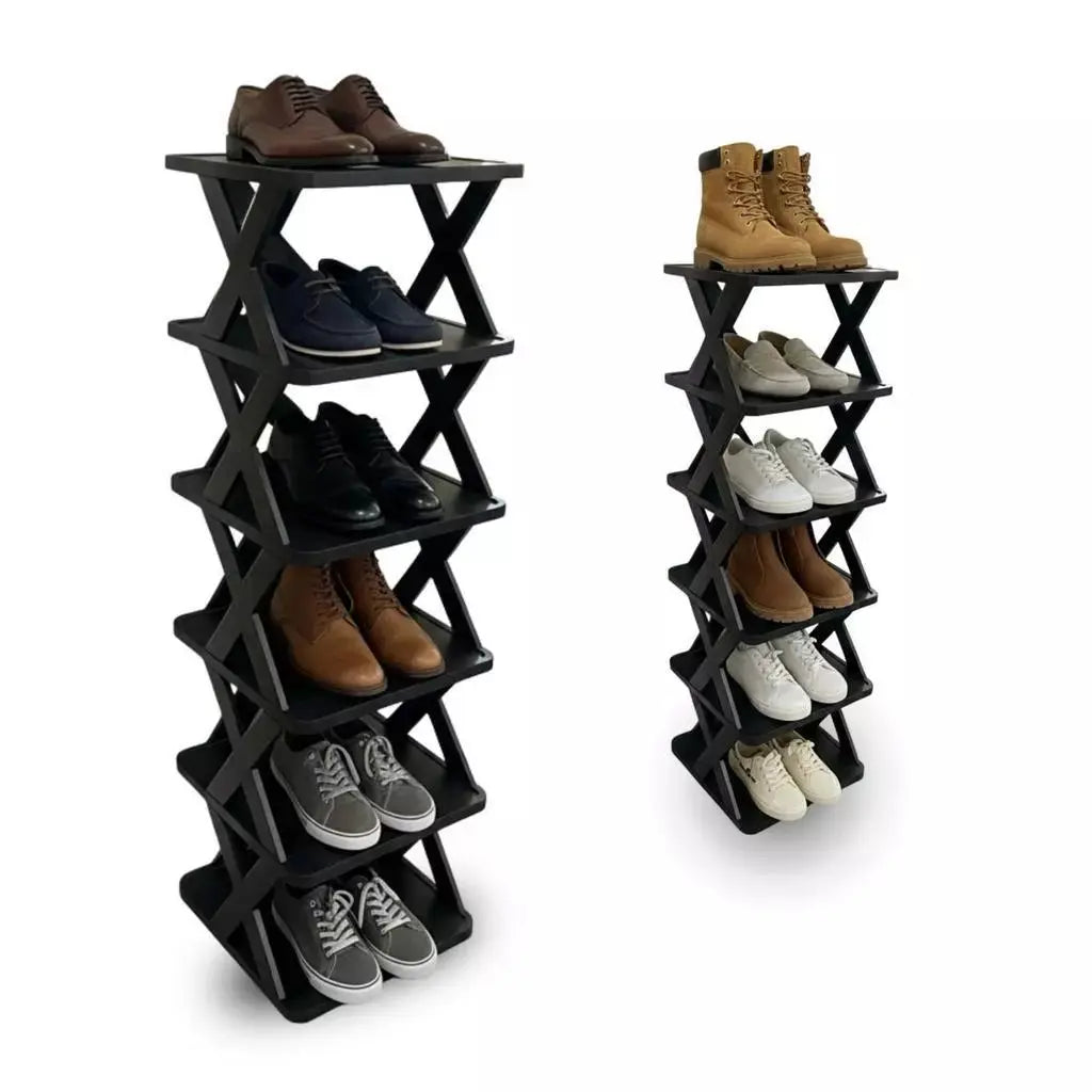 Sapateira Multifuncional Simples Organizador de Sapatos Andares Diversos Desmontável AgoraFacilita