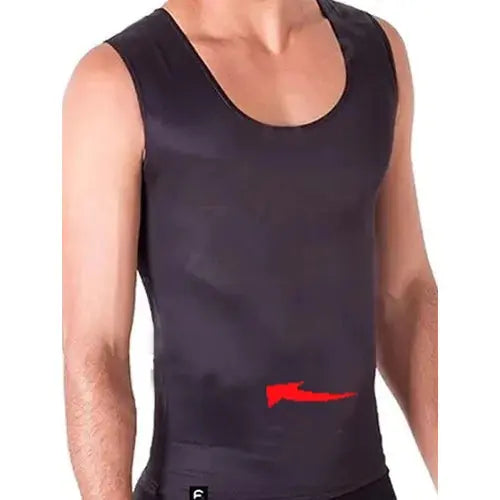 Slim Alta Compressão Postura Cinta Modeladora Masculina Fit AgoraFacilita