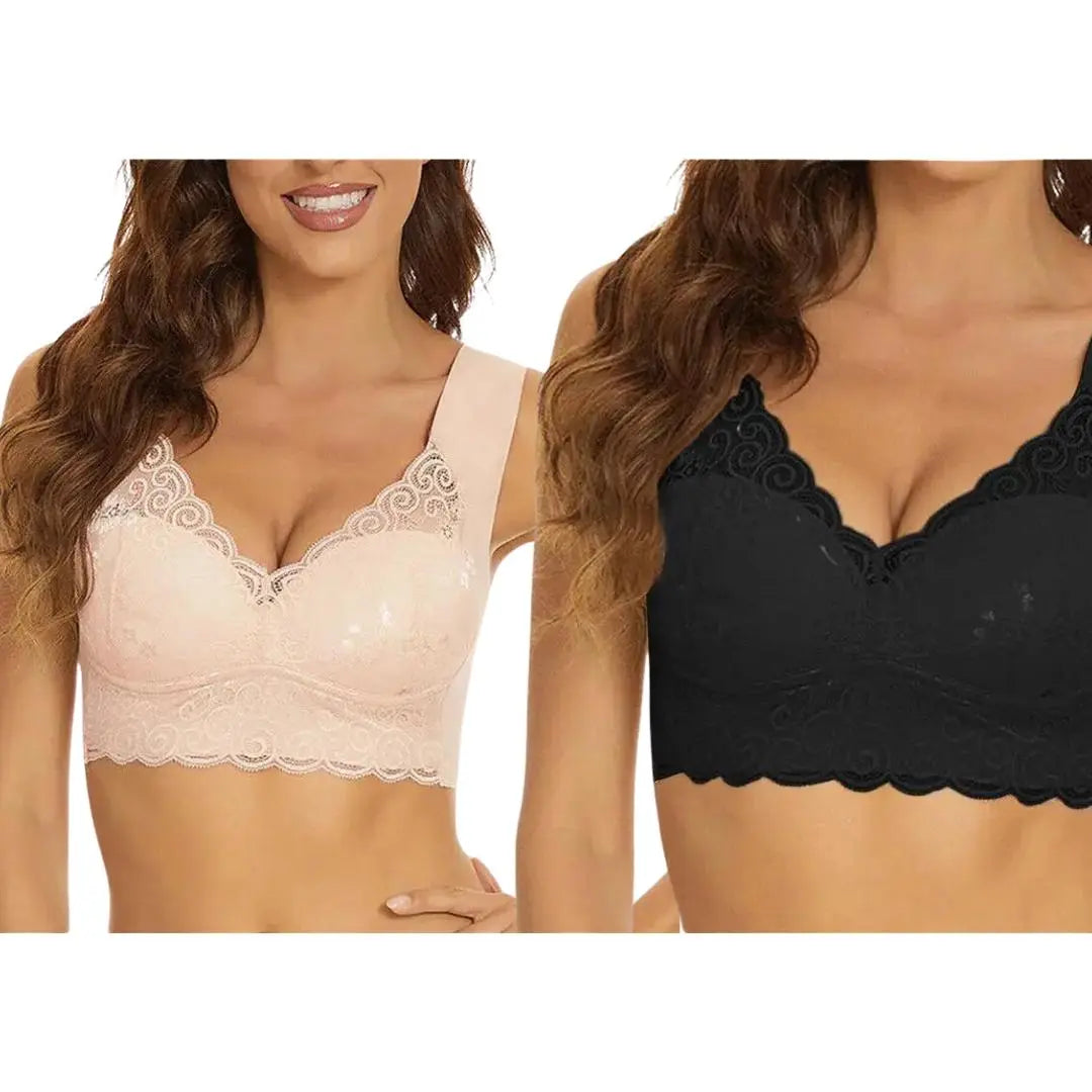 Sutiã Lipo Comfit com Alta Cobertura em renda - Compre 1 Leve 2 AgoraFacilita