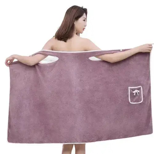 Toalhas de Banho de Secagem Rápida para Mulheres e meninas, roupões de banheiro, roupas Toalha Macia Piscina Sauna Praia AgoraFacilita