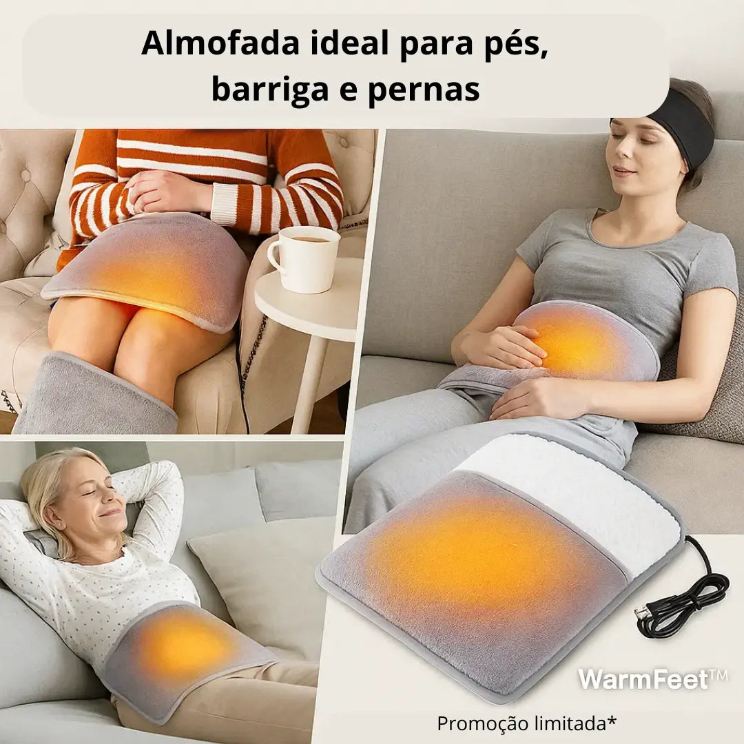 WarmFeet™ – Almofada Térmica para Pés AgoraFacilita