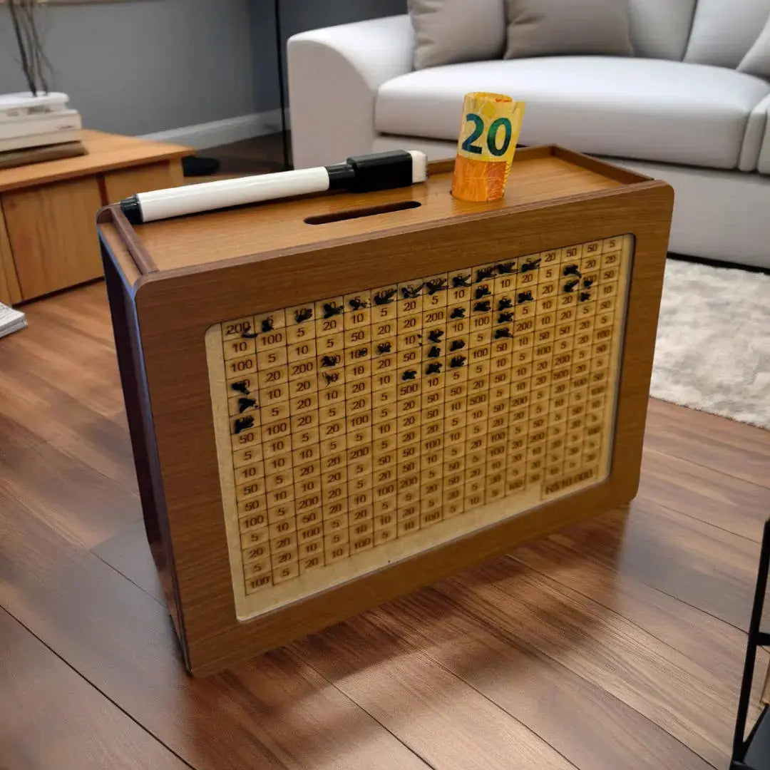 WoodBox Decorativo - Guarde dinheiro usando o método japonês AgoraFacilita