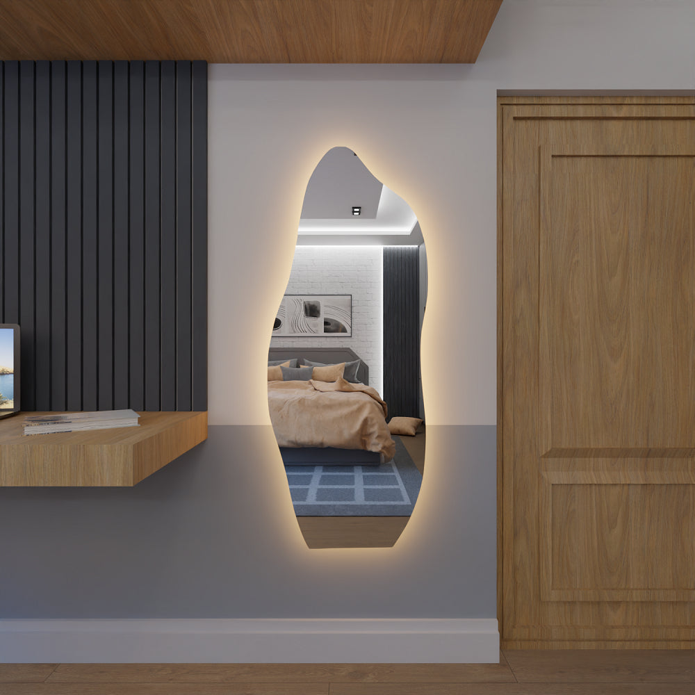 Espelho Orgânico Com Led 170cm x 70cm