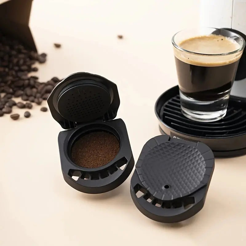 Adaptador para Cafeteira Dolce Gusto Reutilizável Cápsula Recarregável para Café Moído Original AgoraFacilita
